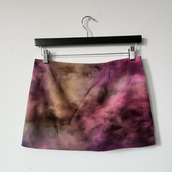 Josh Goot Silk Mini Skirt - Picture 2 of 5